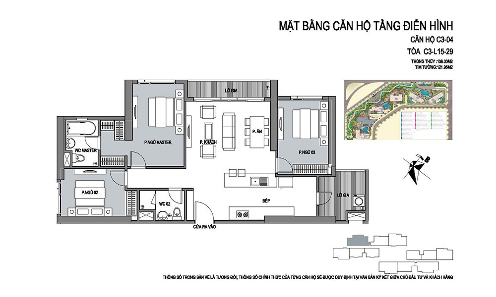 Mặt bằng căn hộ D'.Capitale Trần Duy Hưng