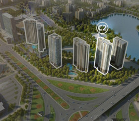 Vị trí tòa C2 D'.Capitale Trần Duy Hưng